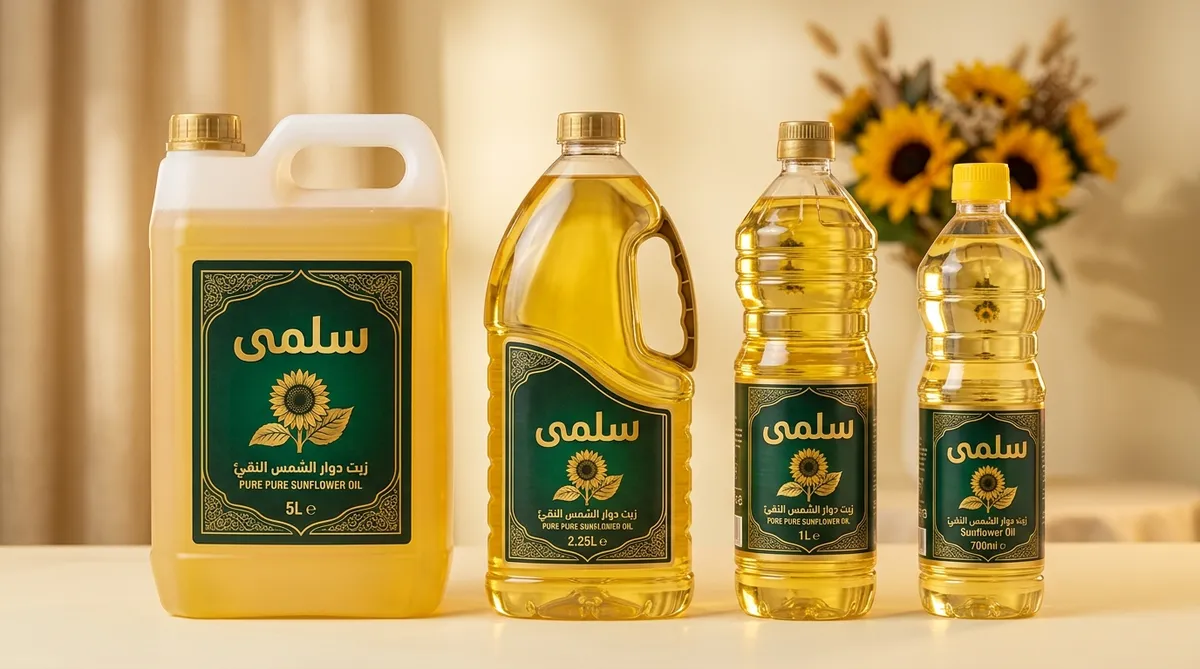 عبوات زيت سلمى